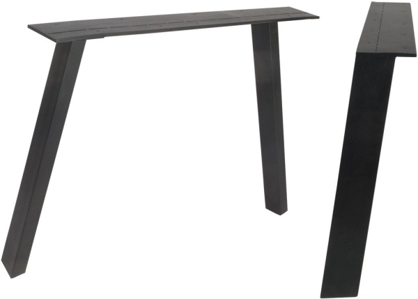 Corner, Stel til Plankebord, sort, H71x80x15 cm, jern