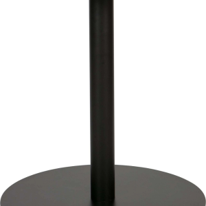 Tablo Round, Understel, metal, sort