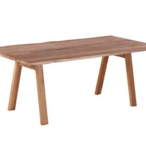 Mika Plankebord 90x200 cm - m/bordben i teak - Skrå