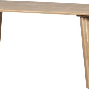 Bordben til plankebord WOOOD Tablo, massivt egetræ H73 cm sæt 2, klar bejdse, let børstet, monterbar i 4 positioner, FSC