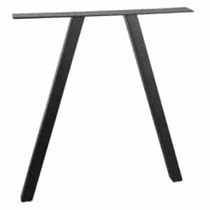 WOOOD Tablo 2-positions Square bordben til spisebord - matsort metal