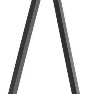 Bordben til plankebord House of Sander V-serie sort stål H70,5 x B15 x L65 cm